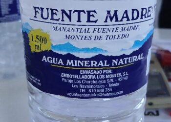 Castilla-La Mancha notifica a la AESAN la presencia de bacterias en el agua mineral natural de la marca Fuente Madre