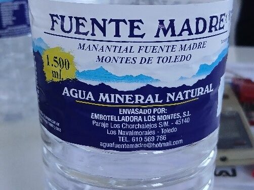 Castilla-La Mancha notifica a la AESAN la presencia de bacterias en el agua mineral natural de la marca Fuente Madre 1 Castilla-La Mancha notifica a la AESAN la presencia de bacterias en el agua mineral natural de la marca Fuente Madre