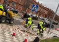 Comienza el nuevo Plan de Mantenimiento Urbano de Cuenca completando el arreglo de baldosado de avenida del Mediterráneo