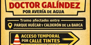 Corte de agua urgente en la calle Doctor Galíndez de Cuenca horarios del suministro para esta Nochevieja