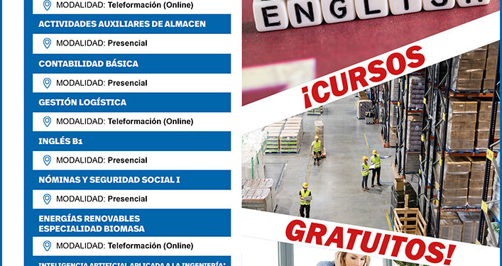 Diez cursos gratuitos en enero arrancaránn la programación de formación de CEOE-Cepyme Guadalajara para 2026