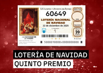 El 60649, un Quinto Premio de la Lotería de Navidad, cae en Cuenca capital