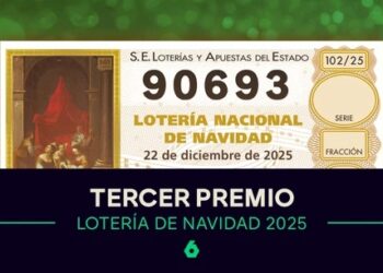 El 90693 deja un Tercer Premio en Villarejo de Fuentes