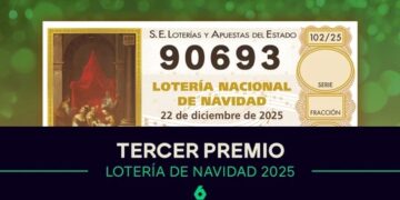 El 90693 deja un Tercer Premio en Villarejo de Fuentes