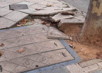 El Ayuntamiento de Cabanillas saca a licitación un plan de reparación de acerados en 24 calles de la localidad