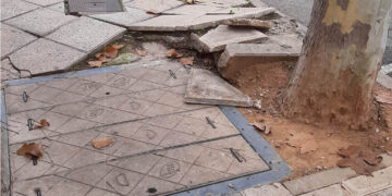 El Ayuntamiento de Cabanillas saca a licitación un plan de reparación de acerados en 24 calles de la localidad