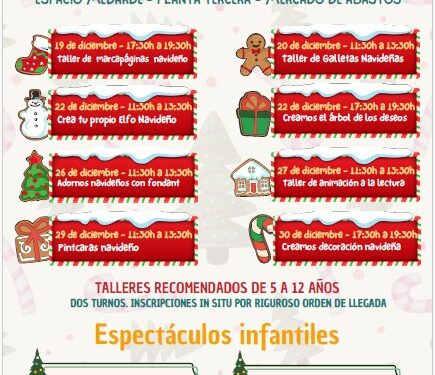 El Ayuntamiento de Guadalajara impulsa la conciliación familiar y el comercio local con la programación navideña “Abastos Mágico”