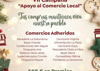 El Ayuntamiento de Huete lanza la VII Campaña de “Apoyo al Comercio Local” con 500 € en premios 8 El Ayuntamiento de Huete lanza la VII Campaña de “Apoyo al Comercio Local” con 500 € en premios