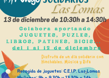 El CEIP Las Lomas de Guadalajara celebra su VIII Mercadillo de Juguetes Solidarios a favor de Fundación Amigó