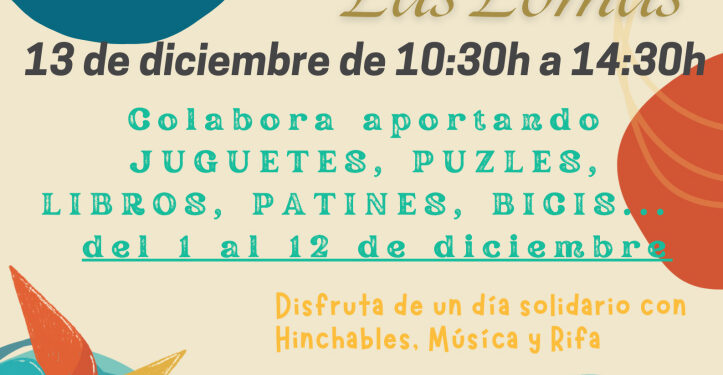 El CEIP Las Lomas de Guadalajara celebra su VIII Mercadillo de Juguetes Solidarios a favor de Fundación Amigó 1 El CEIP Las Lomas de Guadalajara celebra su VIII Mercadillo de Juguetes Solidarios a favor de Fundación Amigó