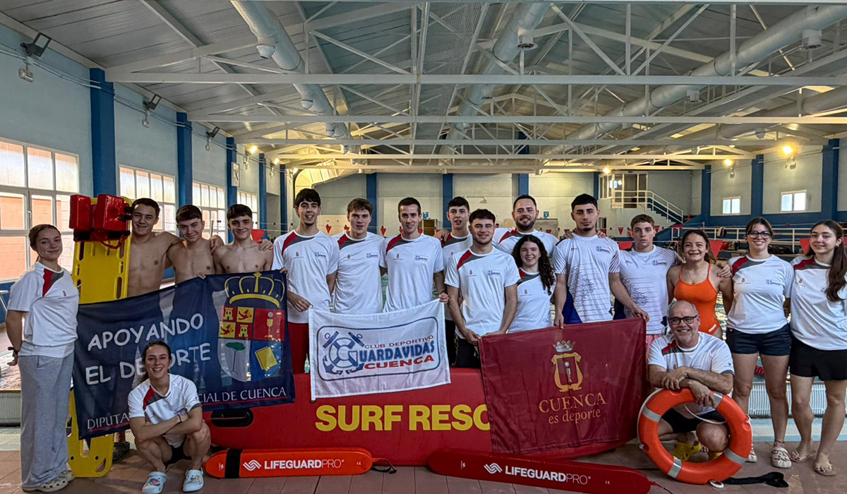El Club Guardavidas Cuenca consolida con éxito el S.E.R.C., referente del salvamento acuático nacional