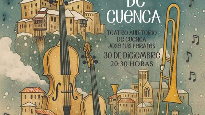 El Concierto de Navidad de la Joven Orquesta de Cuenca cierra el 2025 en el Auditorio José Luis Perales