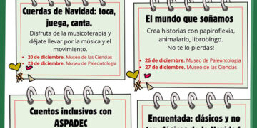 El Museo de las Ciencias y el MUPA celebran la Navidad con actividades para toda la familia