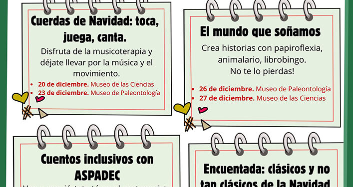 El Museo de las Ciencias y el MUPA celebran la Navidad con actividades para toda la familia 1 El Museo de las Ciencias y el MUPA celebran la Navidad con actividades para toda la familia