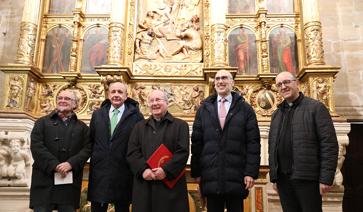 El Retablo Mayor de la Capilla de los Apóstoles de la Catedral de Cuenca recupera su esplendor 2 El Retablo Mayor de la Capilla de los Apóstoles de la Catedral de Cuenca recupera su esplendor