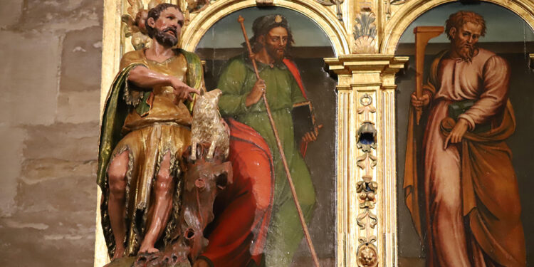 El Retablo Mayor de la Capilla de los Apóstoles de la Catedral de Cuenca recupera su esplendor 1 El Retablo Mayor de la Capilla de los Apóstoles de la Catedral de Cuenca recupera su esplendor