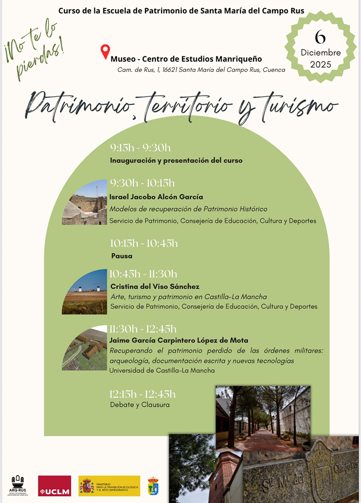 El turismo de la Mancha conquense, a estudio en Santa María del Campo Rus 2 El turismo de la Mancha conquense, a estudio en Santa María del Campo Rus