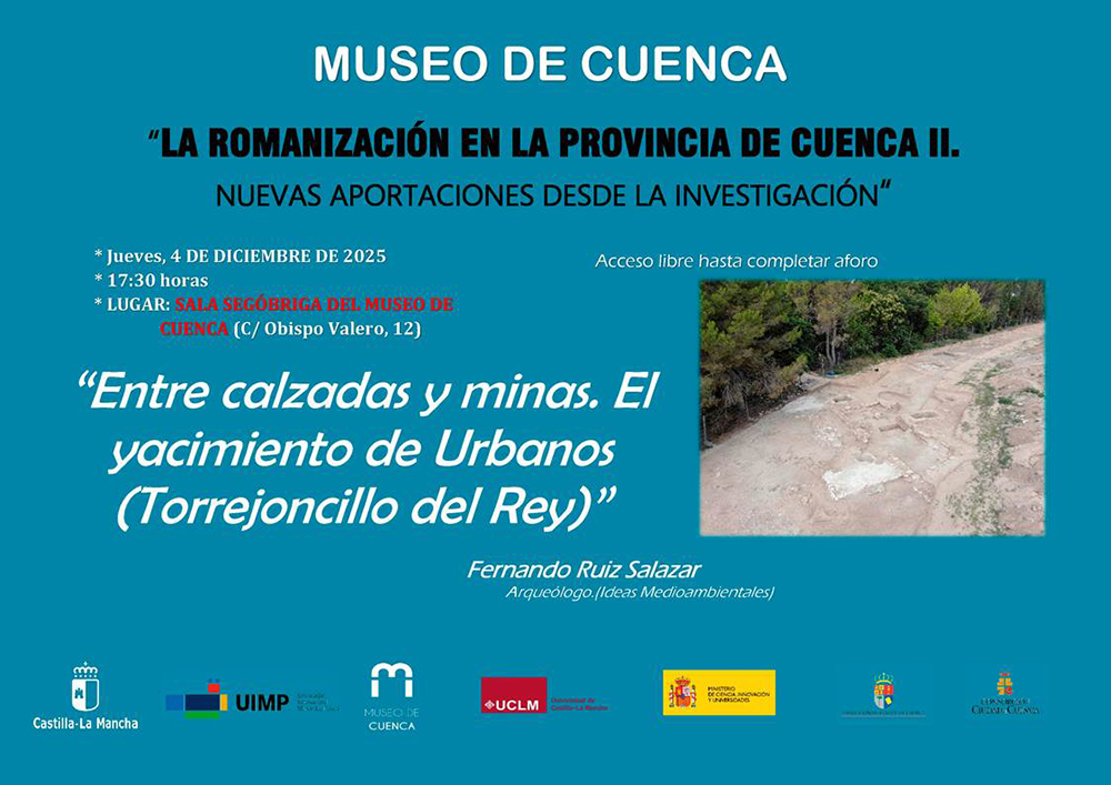 El yacimiento de Urbanos y el pasado romano de Torrejoncillo del Rey, protagonistas en el Museo de Cuenca 2 El yacimiento de Urbanos y el pasado romano de Torrejoncillo del Rey, protagonistas en el Museo de Cuenca