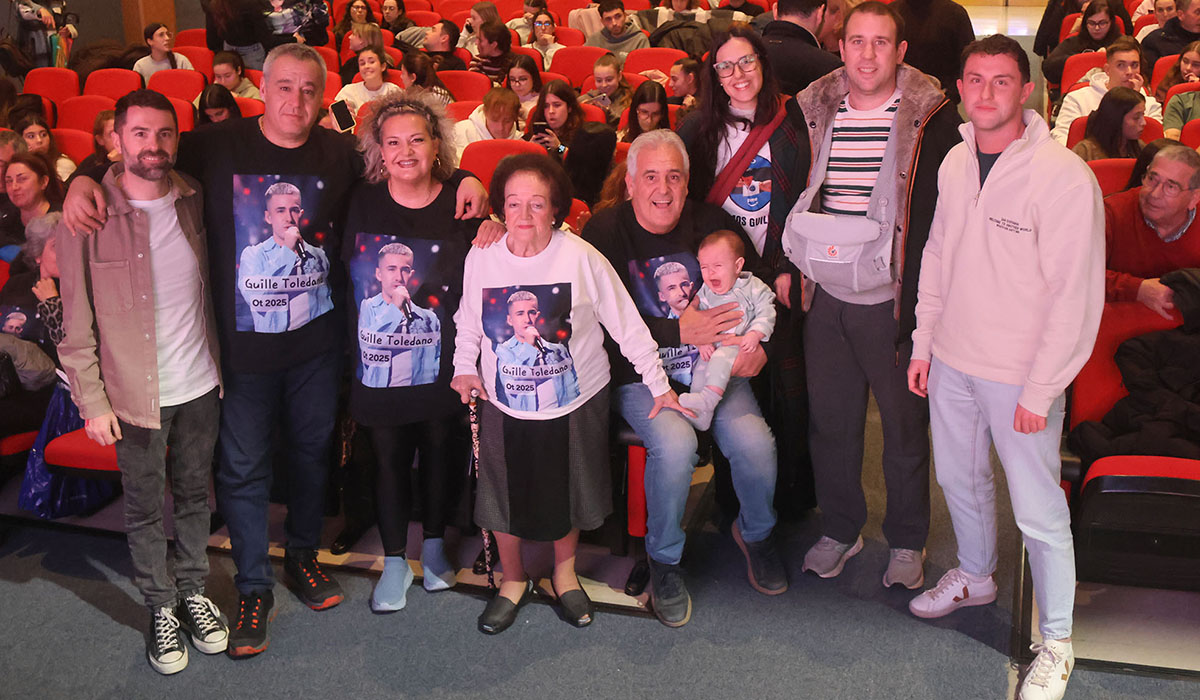 Emoción y orgullo en Cabanillas del Campo con el cuarto puesto de Guille Toledano en Operación Triunfo 2 Emoción y orgullo en Cabanillas del Campo con el cuarto puesto de Guille Toledano en Operación Triunfo