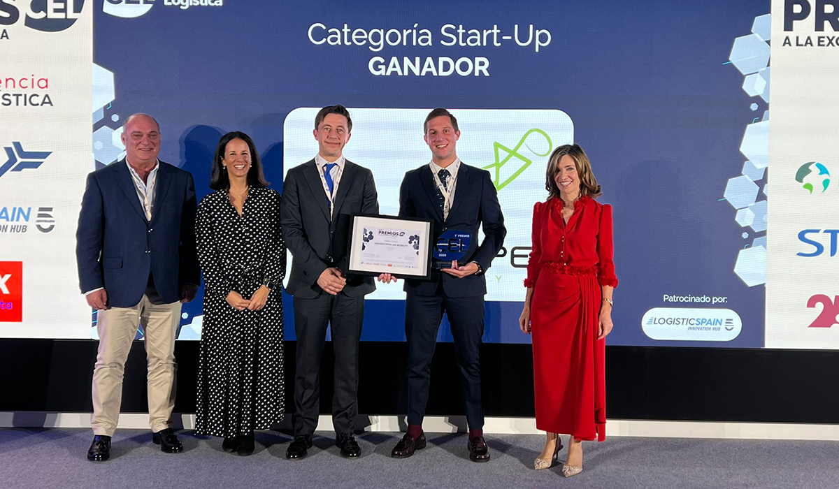 Grasshopper Air Mobility se hace con el premio CEL Start-Up patrocinado por Logistics Spain 2 Grasshopper Air Mobility se hace con el premio CEL Start-Up patrocinado por Logistics Spain