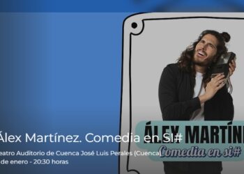 Humor, música e improvisación con Álex Martínez para dar la bienvenida al 2026 en el Auditorio de Cuenca