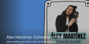 Humor, música e improvisación con Álex Martínez para dar la bienvenida al 2026 en el Auditorio de Cuenca