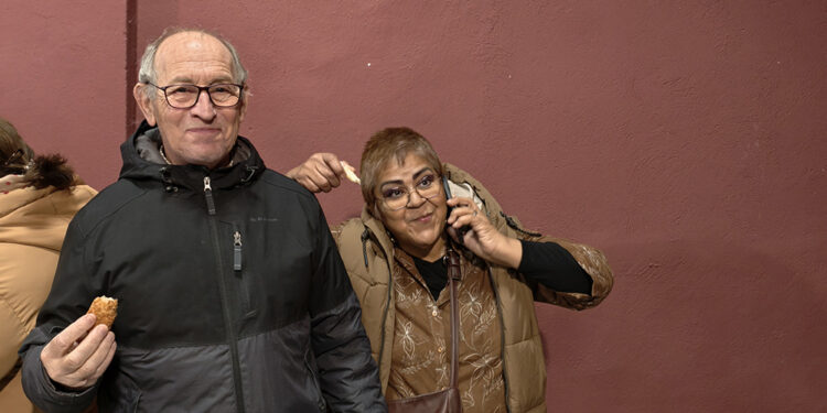 Vídeo reportaje. Inaugurado, en Chillarón, el mural de los 50 años de Democracia obra de Javier Aldarias
