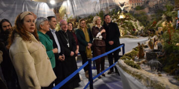 Inaugurado el Belén de la Diputación compuesto por más de 400 piezas y que rinde homenaje a Gustavo Torner