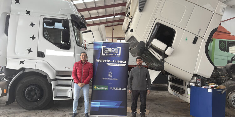 Invierte en Cuenca apoya la apuesta por el taller de vehículos industriales Mada-Truck en Motilla del Palancar