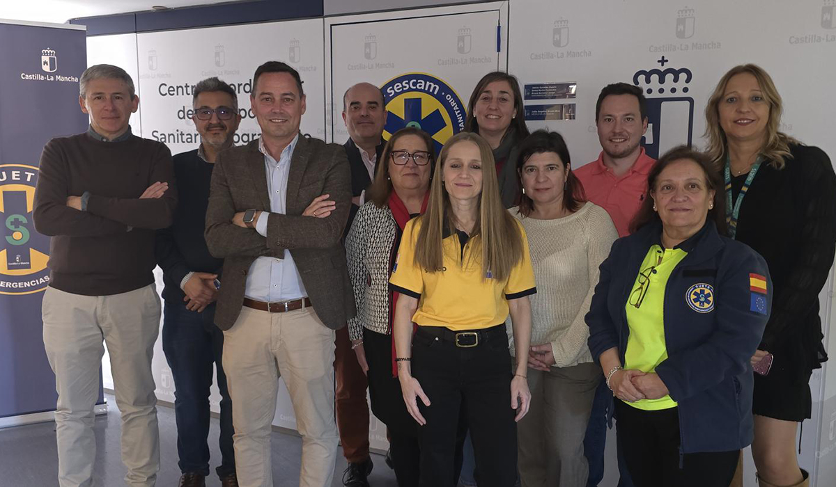 La Gerencia de Urgencias y Emergencias del SESCAM, primer organismo público de España que certifica la calidad del transporte sanitario no urgente