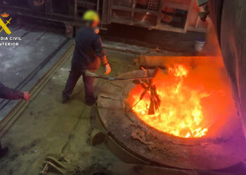 La Guardia Civil destruye 529 armas de fuego y armas blancas en Guadalajara