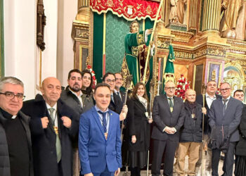 La Hermandad de San Juan Evangelista celebra sus cultos y renueva su Junta de Diputación