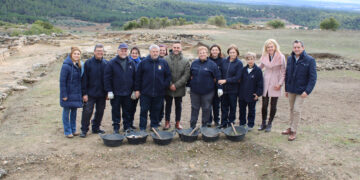 La Junta y la Diputación de Cuenca impulsan en Barchín del Hoyo un Taller + para continuar excavando el yacimiento de Fuente de la Mota