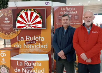 La Navidad del Centro Comercial Mirador arranca con la tradicional Ruleta Solidaria en favor de Cáritas 3 La Navidad del Centro Comercial Mirador arranca con la tradicional Ruleta Solidaria en favor de Cáritas