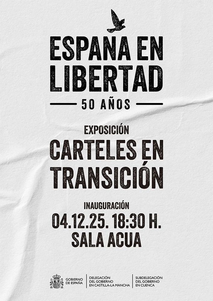 La exposición ‘Carteles en Transición’ llega a la Sala Acua dentro de las actividades de la Subdelegación del Gobierno con motivo de los 50 años en libertad 2 La exposición ‘Carteles en Transición’ llega a la Sala Acua dentro de las actividades de la Subdelegación del Gobierno con motivo de los 50 años en libertad