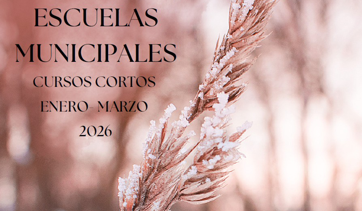 Las Escuelas Municipales de Guadalajara lanzan nuevos cursos cortos para el primer trimestre de 2026 2 Las Escuelas Municipales de Guadalajara lanzan nuevos cursos cortos para el primer trimestre de 2026