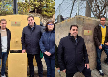 Los dos parques de Moncalvillo se nombran como José Ramón Cantero y Julián Usano