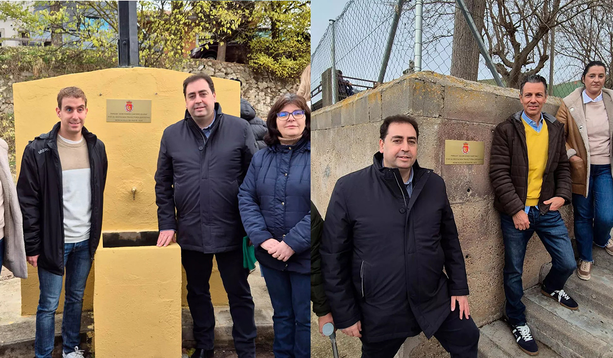 Los dos parques de Moncalvillo se nombran como José Ramón Cantero y Julián Usano 2 Los dos parques de Moncalvillo se nombran como José Ramón Cantero y Julián Usano