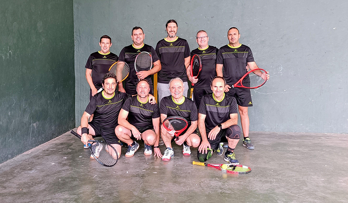 Romanones A aumenta su ventaja en la clasificación de la Liga Provincial de Frontenis de Guadalajara 2 Málaga del Fresno 24-25
