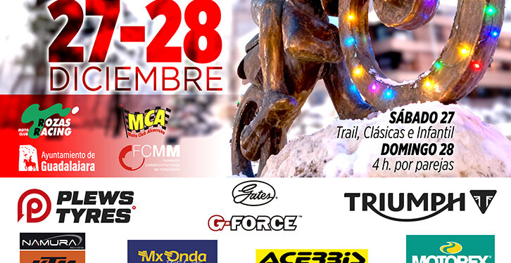 Más de 500 pilotos se dan cita en la San Silvestre Endurera “Ciudad de Guadalajara”