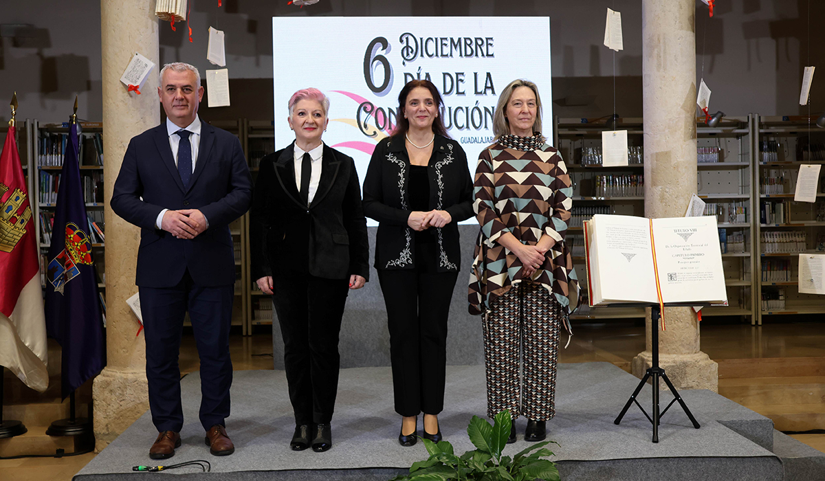 Rosa María García reivindica el “espíritu de consenso” de 1978 y llama a “proteger la convivencia democrática y los derechos conquistados” en la conmemoración del Día de la Constitución