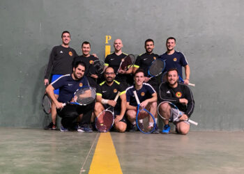 Romanones A, líder de la Liga Provincial de Frontenis de Guadalajara al llegar al ecuador de la competición