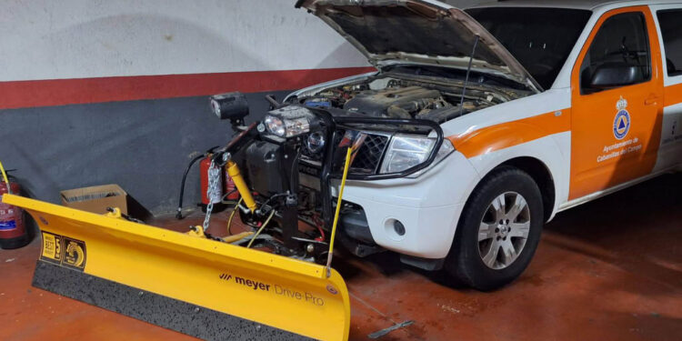 El Ayuntamiento de Cabanillas, preparado ante las previsiones de nieve 1 El Ayuntamiento de Cabanillas, preparado ante las previsiones de nieve