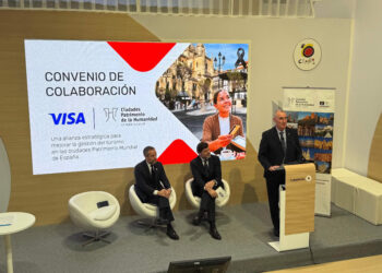El Grupo de Ciudades Patrimonio de la Humanidad de España firma un acuerdo con Visa para reforzar la planificación turística basada en datos