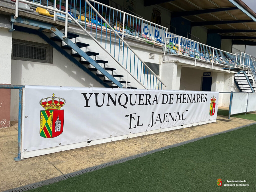 Adjudicadas las obras de la fase 1 de rehabilitación del campo de fútbol municipal del polideportivo El Jaenal de Yunquera