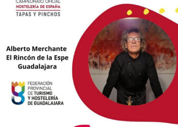 Alberto Merchante representará a Guadalajara en el Campeonato Oficial Hostelería de España - Tapas y Pinchos