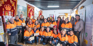 Amiab participa en la reconstrucción de Mira tras la DANA a través de la formación de desempleados con la Junta de Castilla-La Mancha y el Ayuntamiento