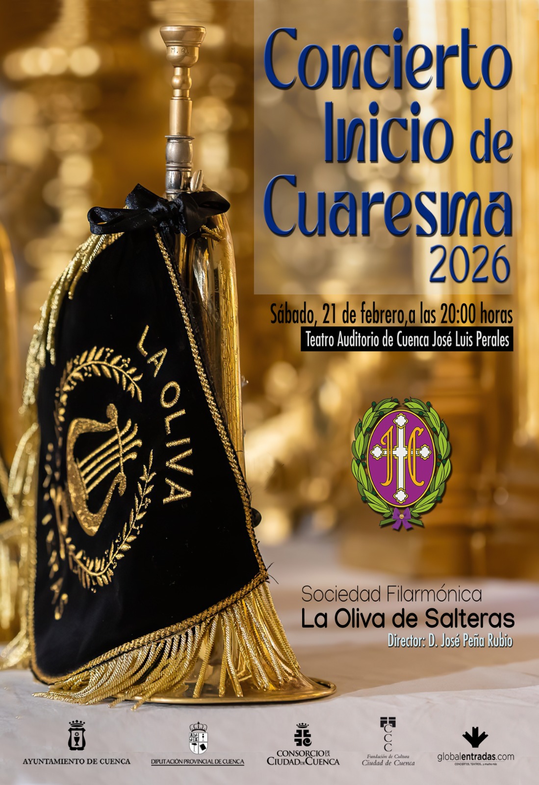 Cartel Concierto de inicio de Cuaresma Cuenca 2026