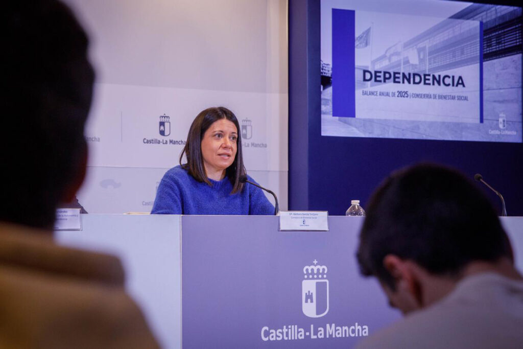 Castilla-La Mancha aumenta su liderazgo en el Sistema de Dependencia en el conjunto de España, con 82.425 beneficiarios y 118.432 prestaciones
