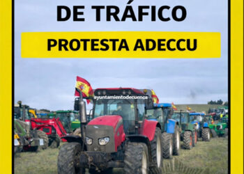 Cortes de tráfico en Cuenca este martes por la manifestación de agricultores Horario y recorrido completo